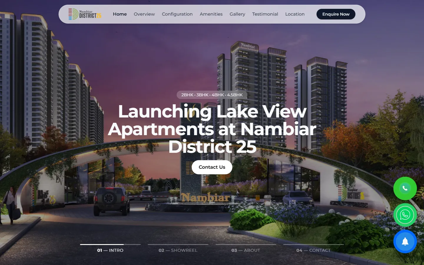 District 25 Nambiar Builders